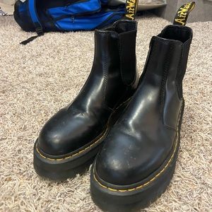 Dr martens Chelsea platform boots size 10